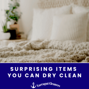 Surprising Items You Can Dry Clean